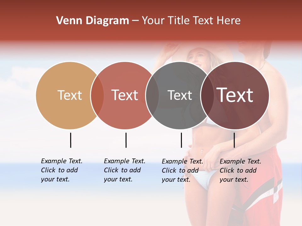 Lover Beautiful Summer PowerPoint Template