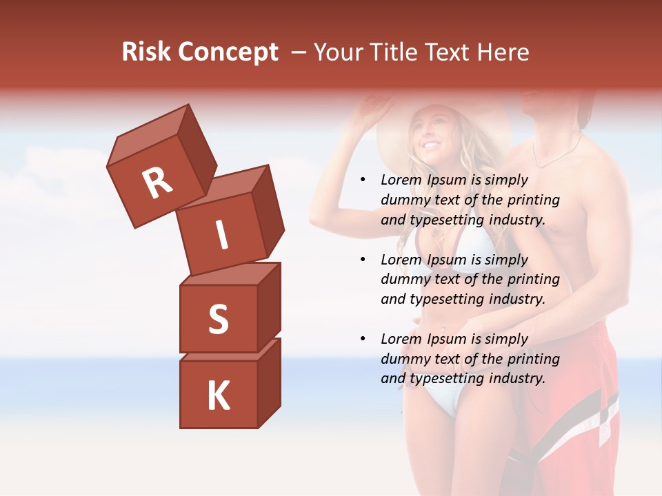 Lover Beautiful Summer PowerPoint Template