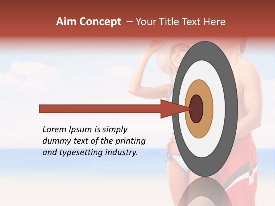 Lover Beautiful Summer PowerPoint Template