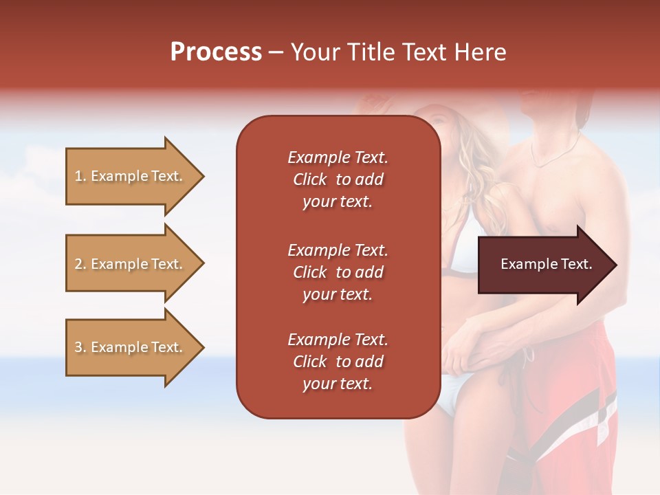 Lover Beautiful Summer PowerPoint Template