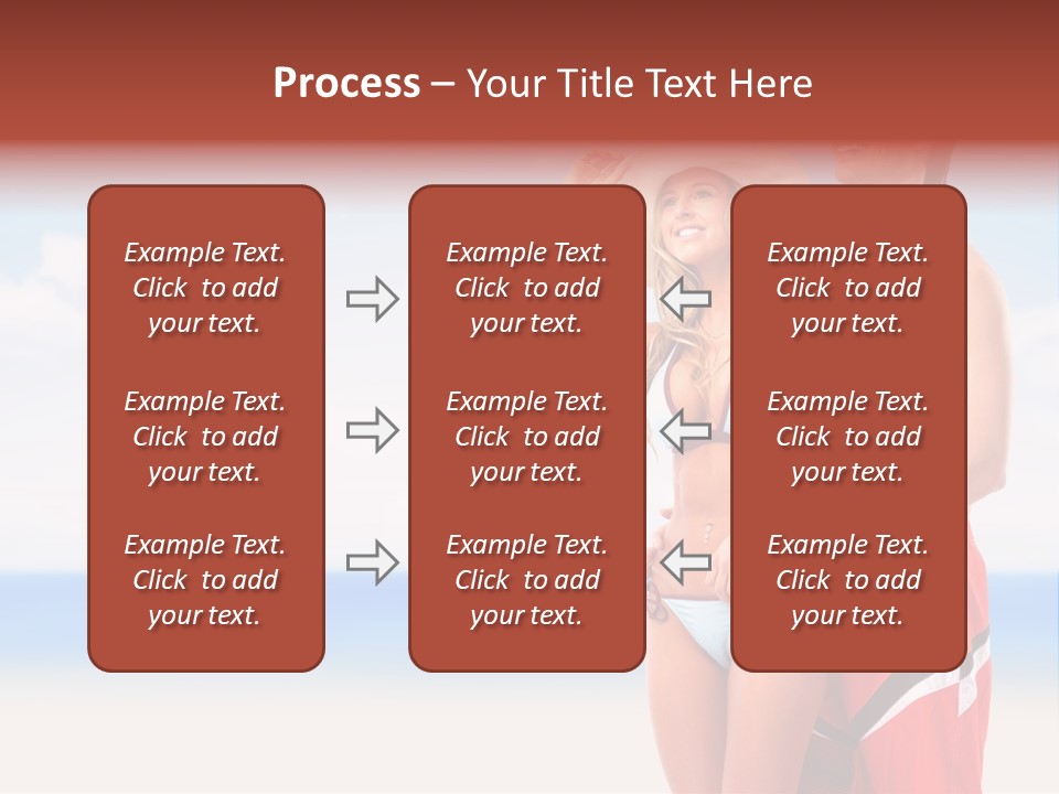 Lover Beautiful Summer PowerPoint Template