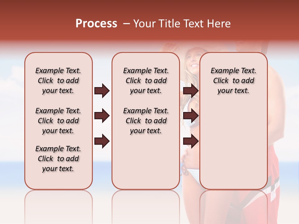 Lover Beautiful Summer PowerPoint Template