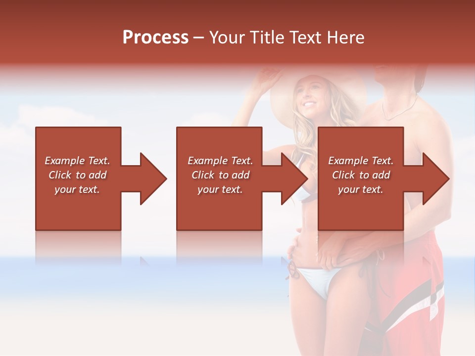 Lover Beautiful Summer PowerPoint Template