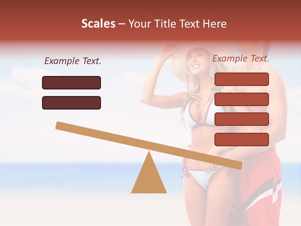 Lover Beautiful Summer PowerPoint Template