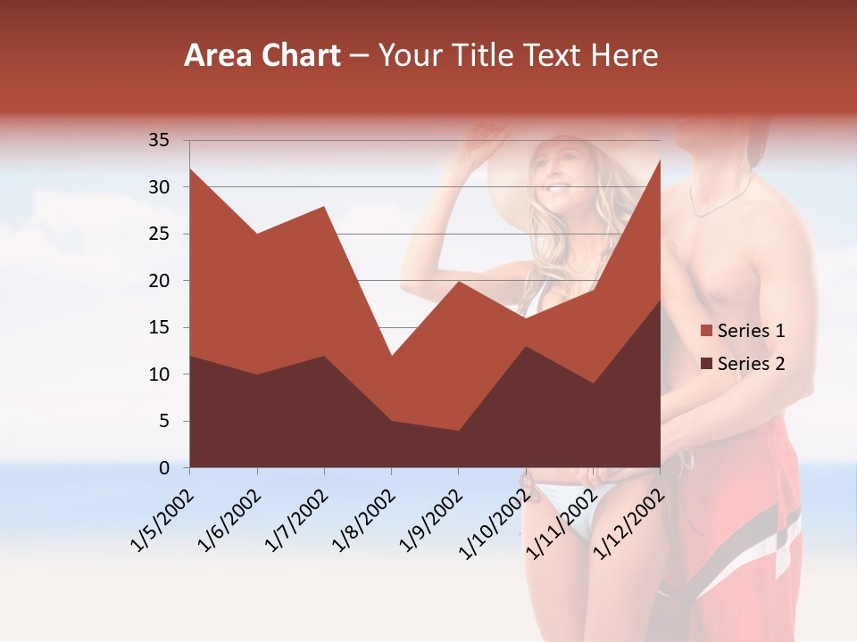 Lover Beautiful Summer PowerPoint Template