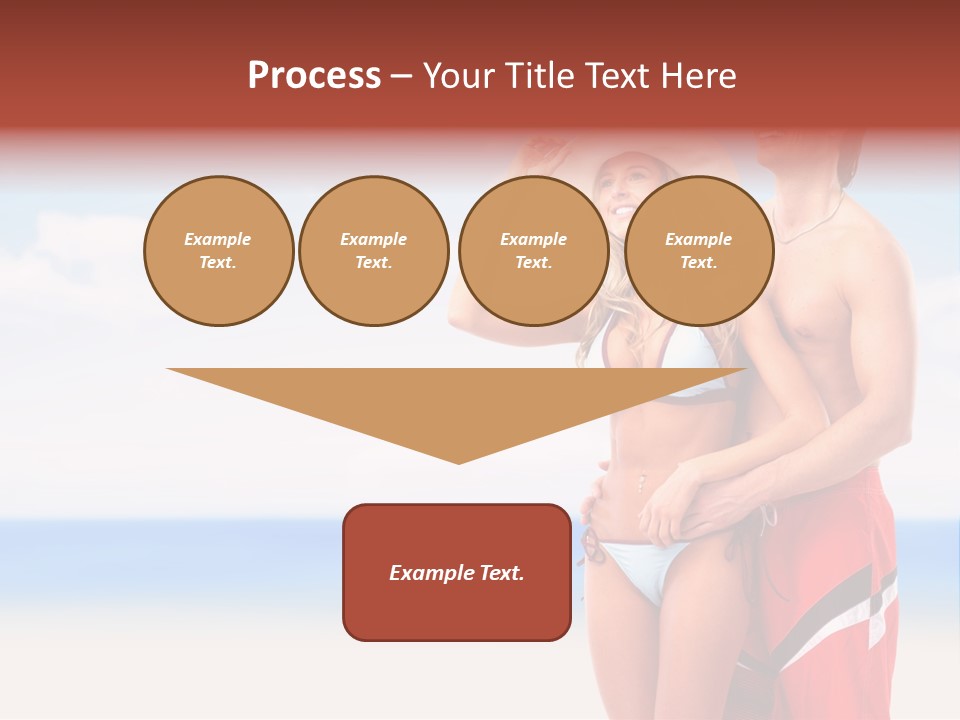 Lover Beautiful Summer PowerPoint Template