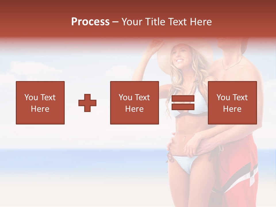 Lover Beautiful Summer PowerPoint Template