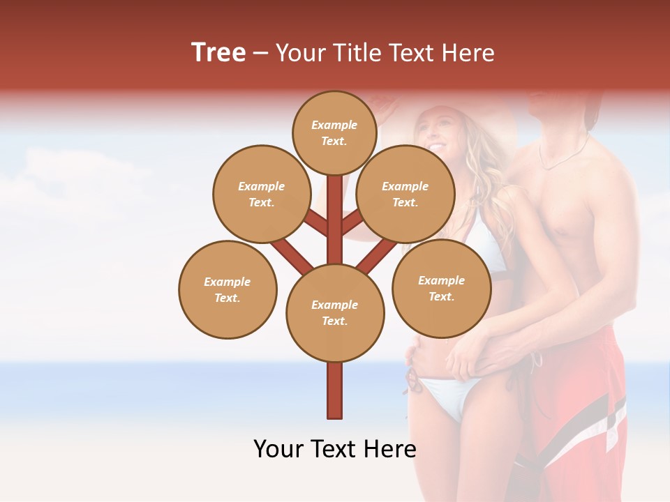 Lover Beautiful Summer PowerPoint Template