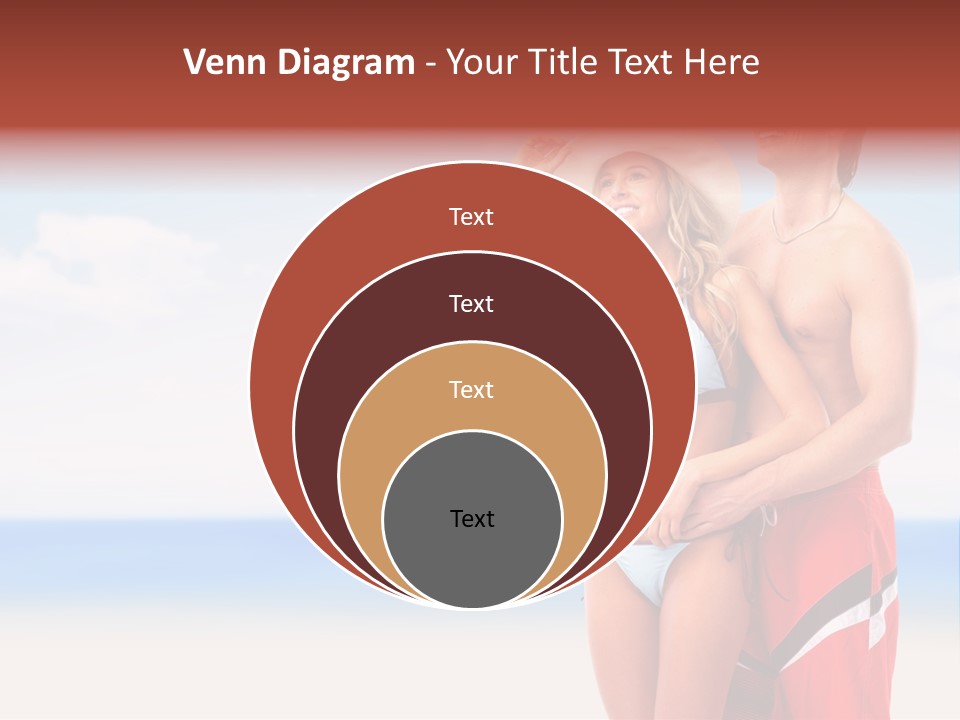 Lover Beautiful Summer PowerPoint Template