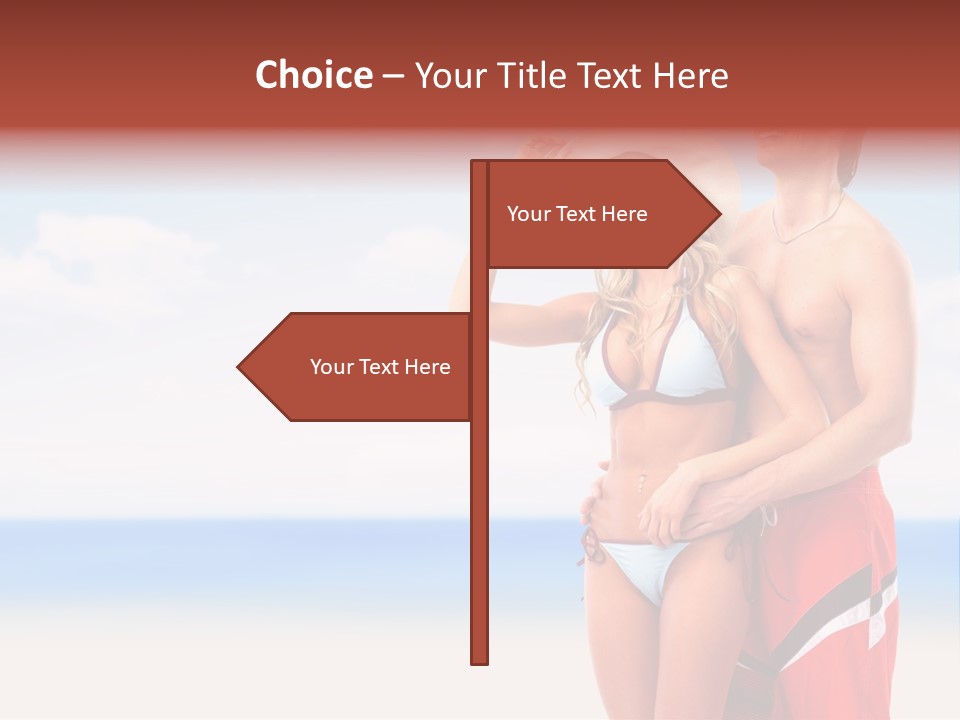 Lover Beautiful Summer PowerPoint Template