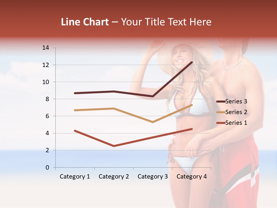 Lover Beautiful Summer PowerPoint Template