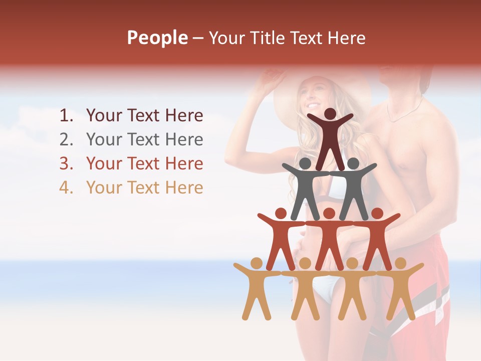 Lover Beautiful Summer PowerPoint Template