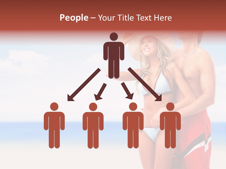 Lover Beautiful Summer PowerPoint Template