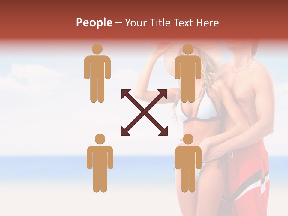 Lover Beautiful Summer PowerPoint Template