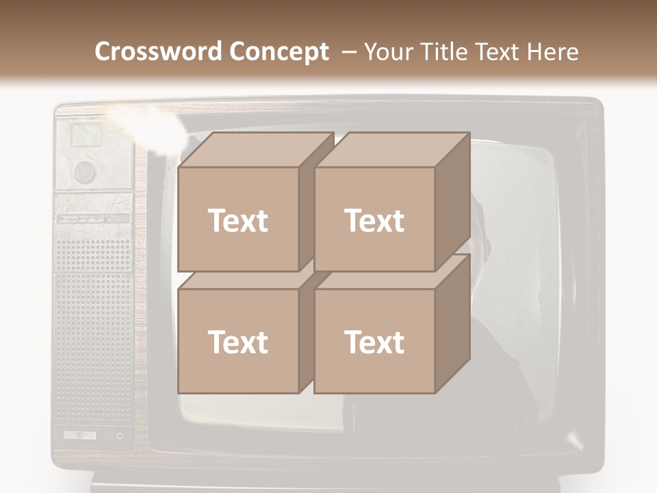 Man Games News PowerPoint Template