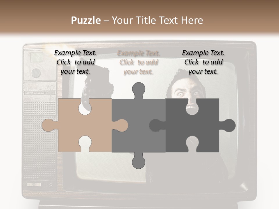 Man Games News PowerPoint Template