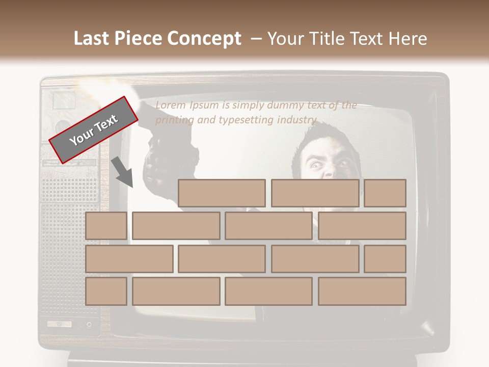 Man Games News PowerPoint Template
