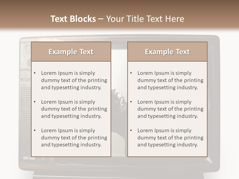 Man Games News PowerPoint Template