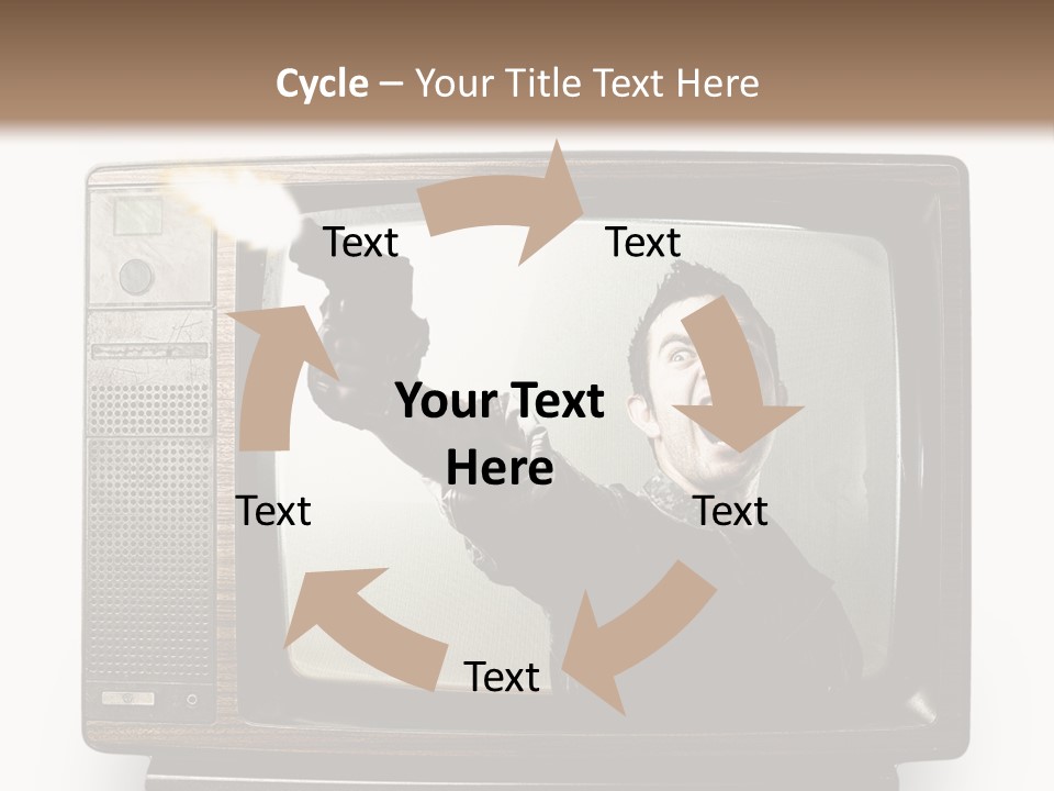 Man Games News PowerPoint Template