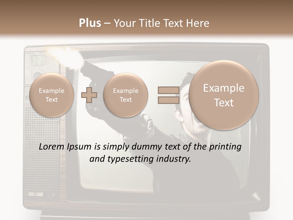 Man Games News PowerPoint Template