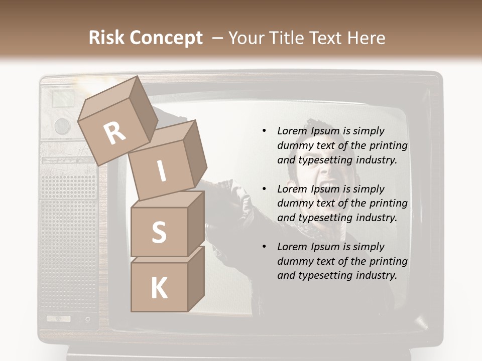 Man Games News PowerPoint Template