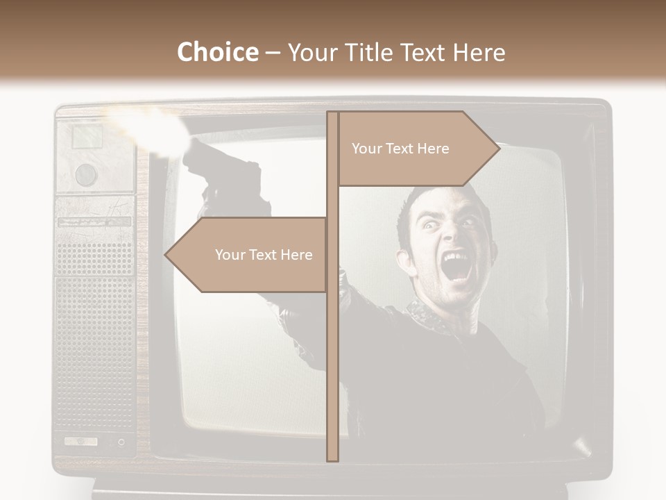 Man Games News PowerPoint Template