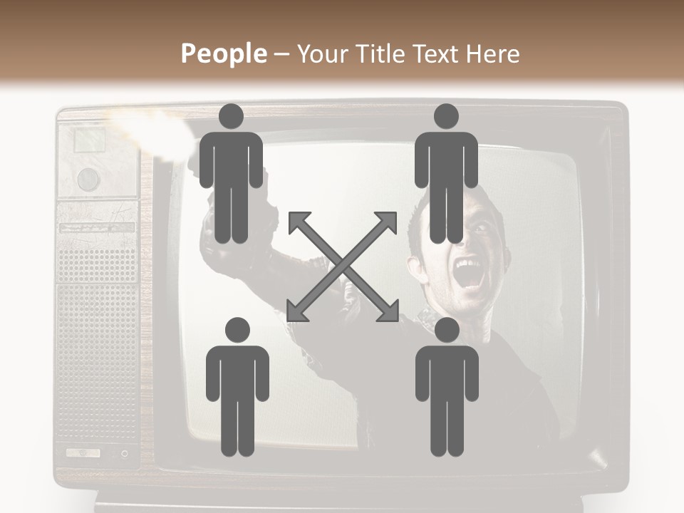 Man Games News PowerPoint Template