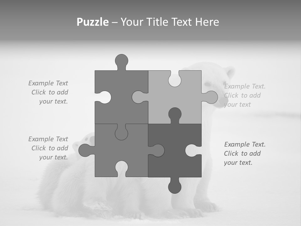 White Paw Northern PowerPoint Template