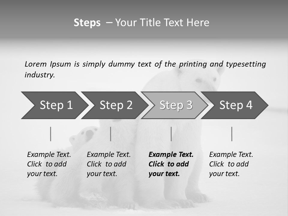 White Paw Northern PowerPoint Template