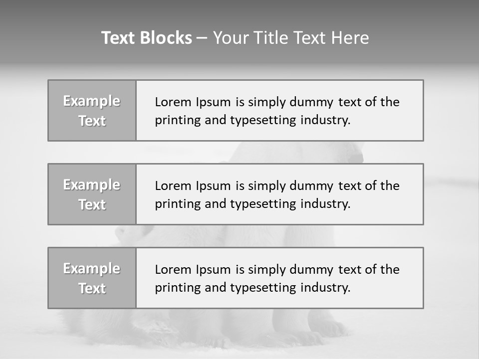 White Paw Northern PowerPoint Template