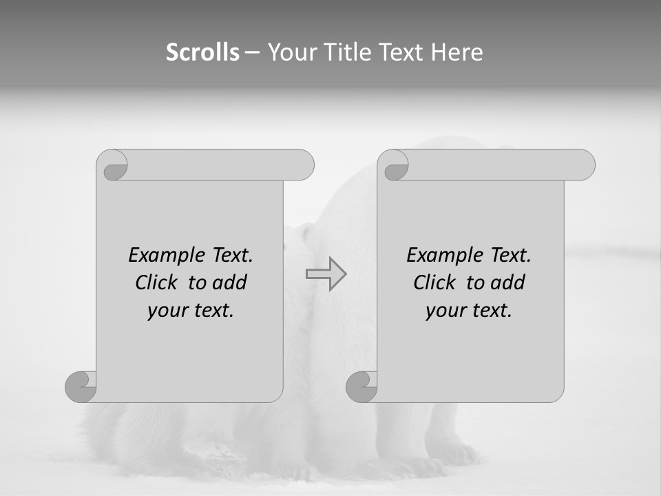 White Paw Northern PowerPoint Template