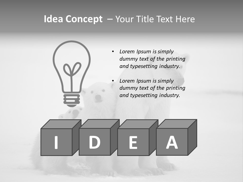 White Paw Northern PowerPoint Template