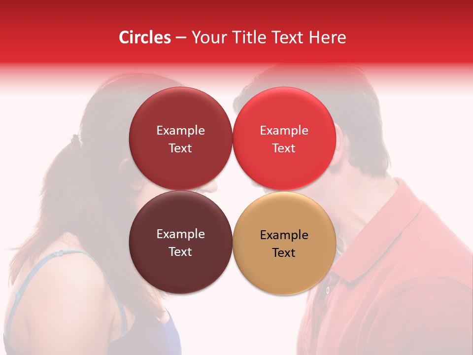 Cute People Yelling PowerPoint Template