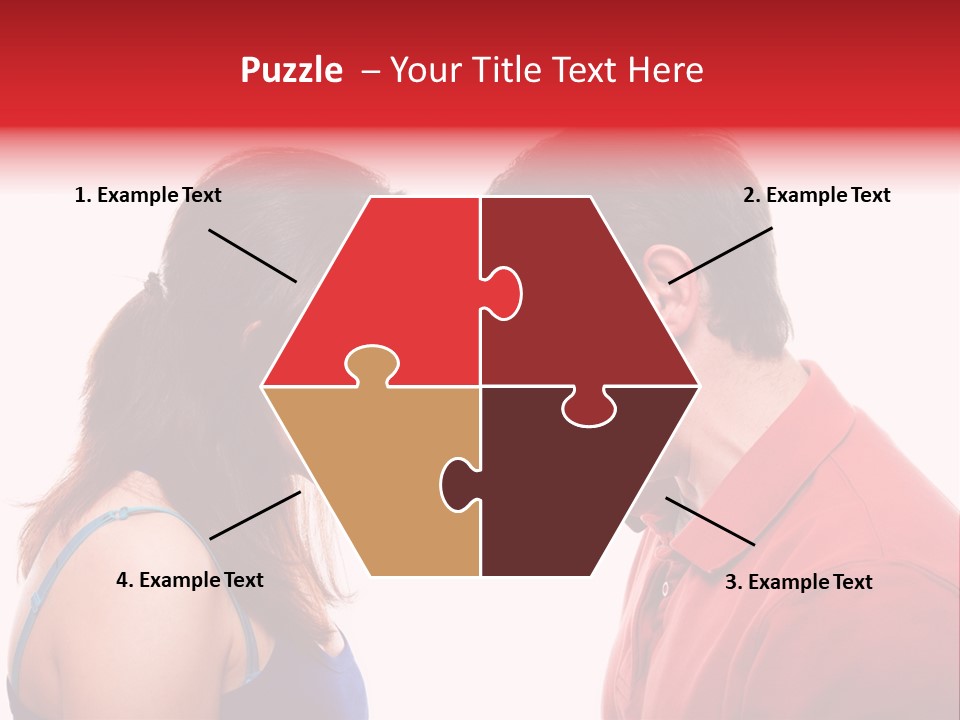 Cute People Yelling PowerPoint Template