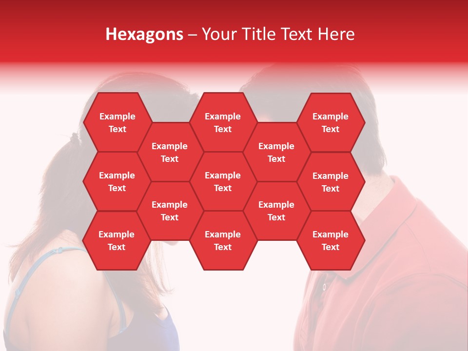 Cute People Yelling PowerPoint Template