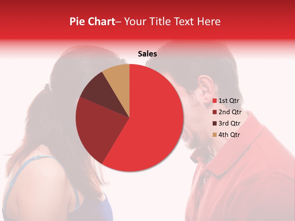 Cute People Yelling PowerPoint Template