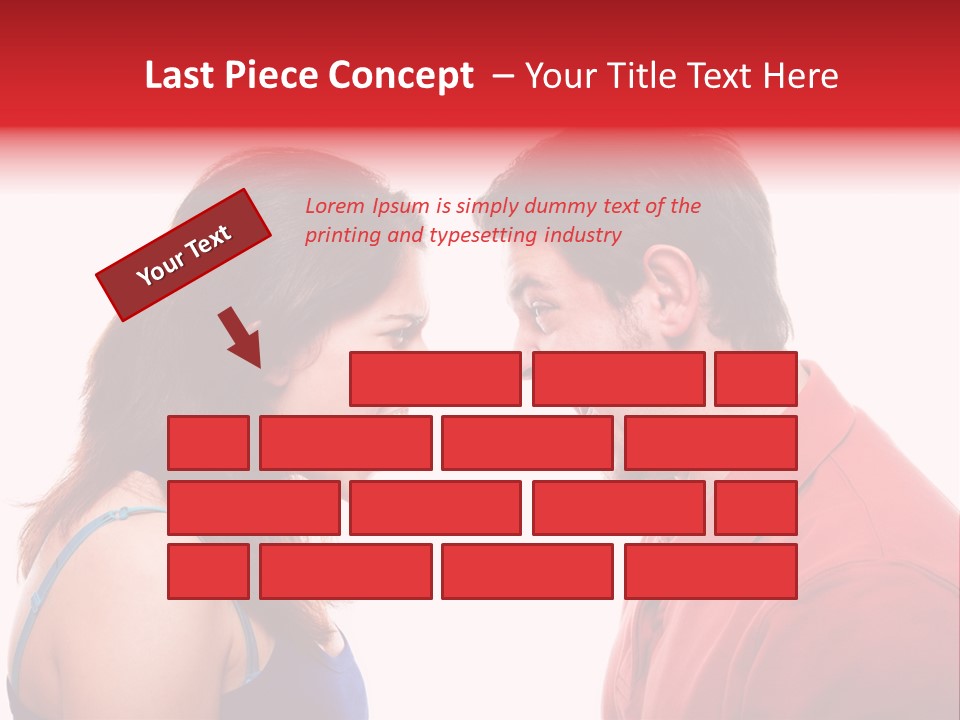 Cute People Yelling PowerPoint Template