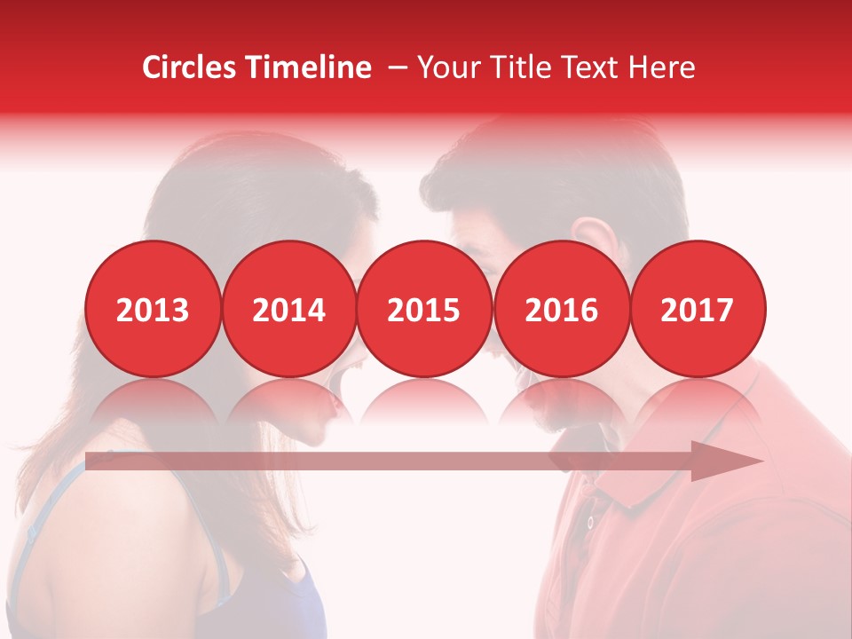 Cute People Yelling PowerPoint Template