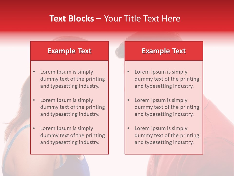 Cute People Yelling PowerPoint Template