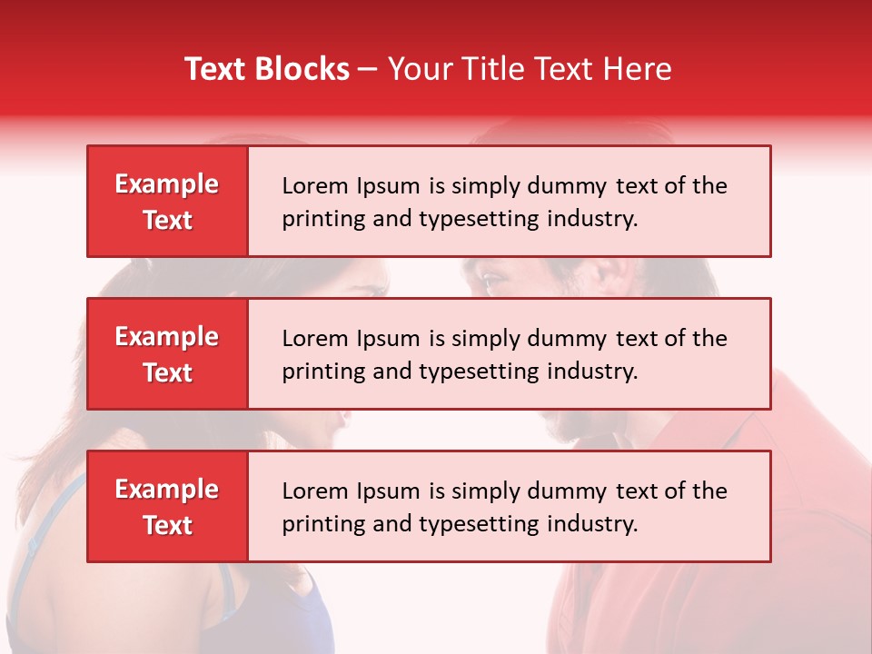 Cute People Yelling PowerPoint Template