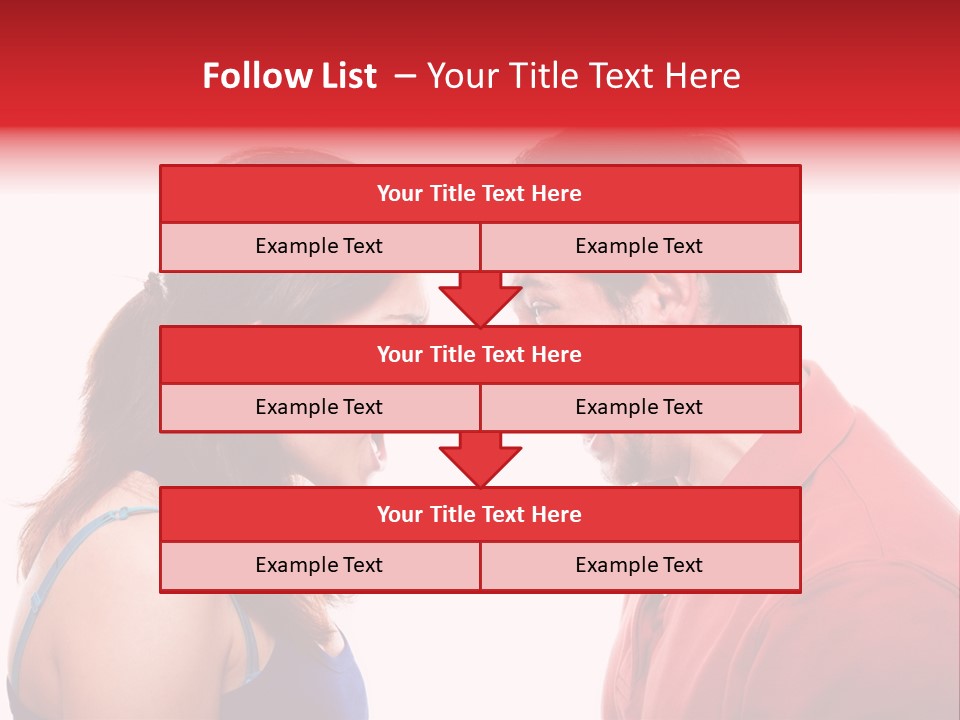 Cute People Yelling PowerPoint Template