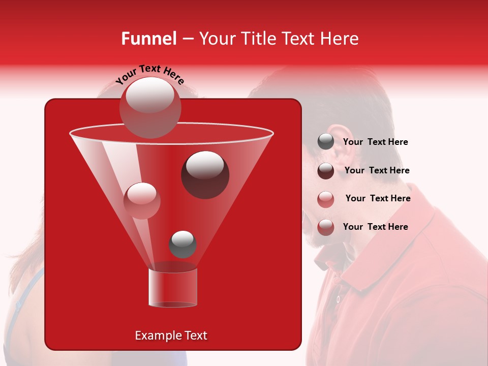 Cute People Yelling PowerPoint Template