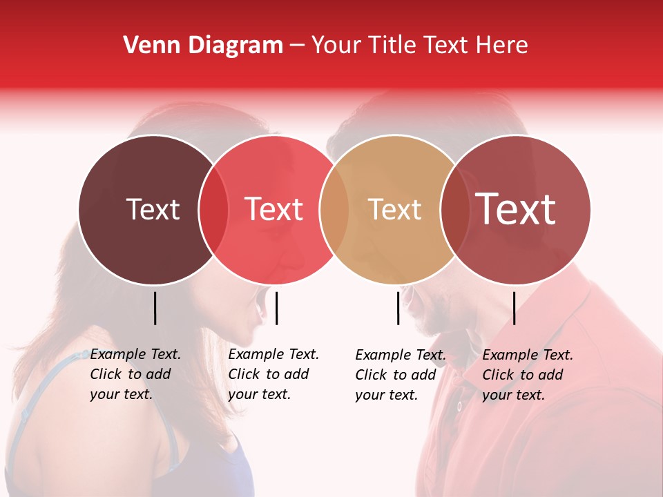 Cute People Yelling PowerPoint Template