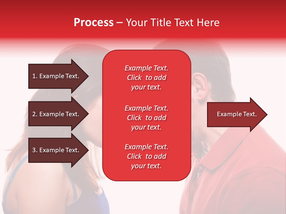 Cute People Yelling PowerPoint Template