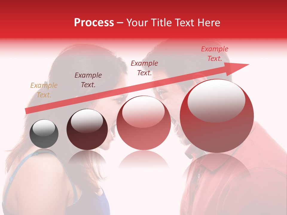 Cute People Yelling PowerPoint Template