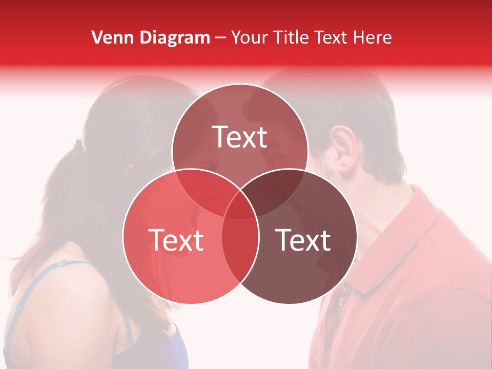 Cute People Yelling PowerPoint Template