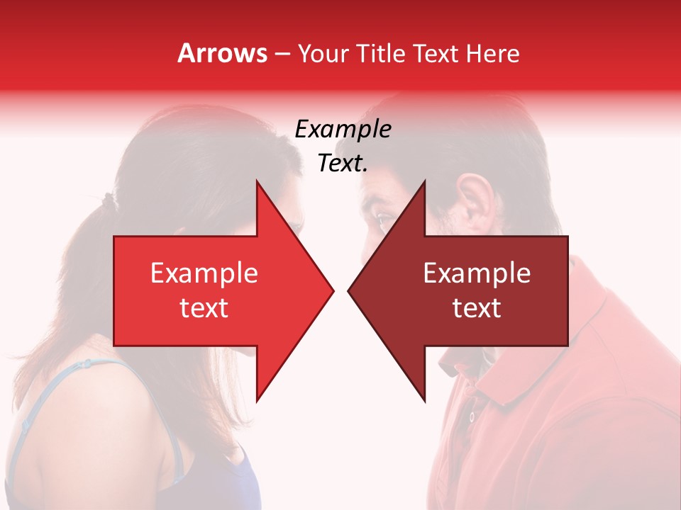 Cute People Yelling PowerPoint Template