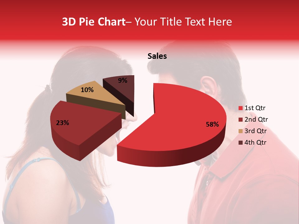Cute People Yelling PowerPoint Template