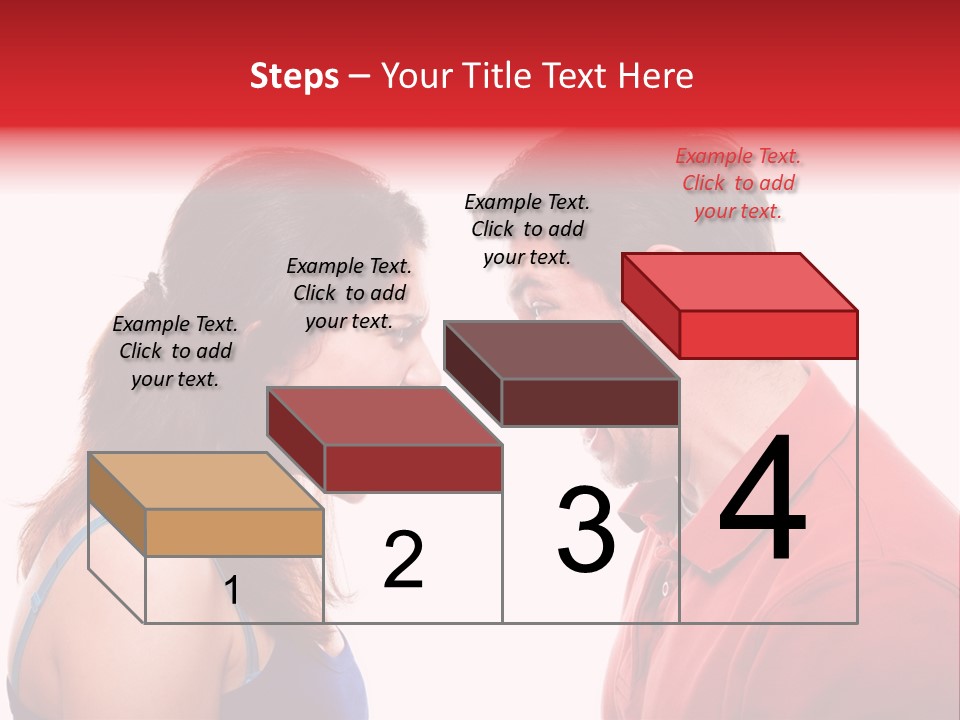 Cute People Yelling PowerPoint Template