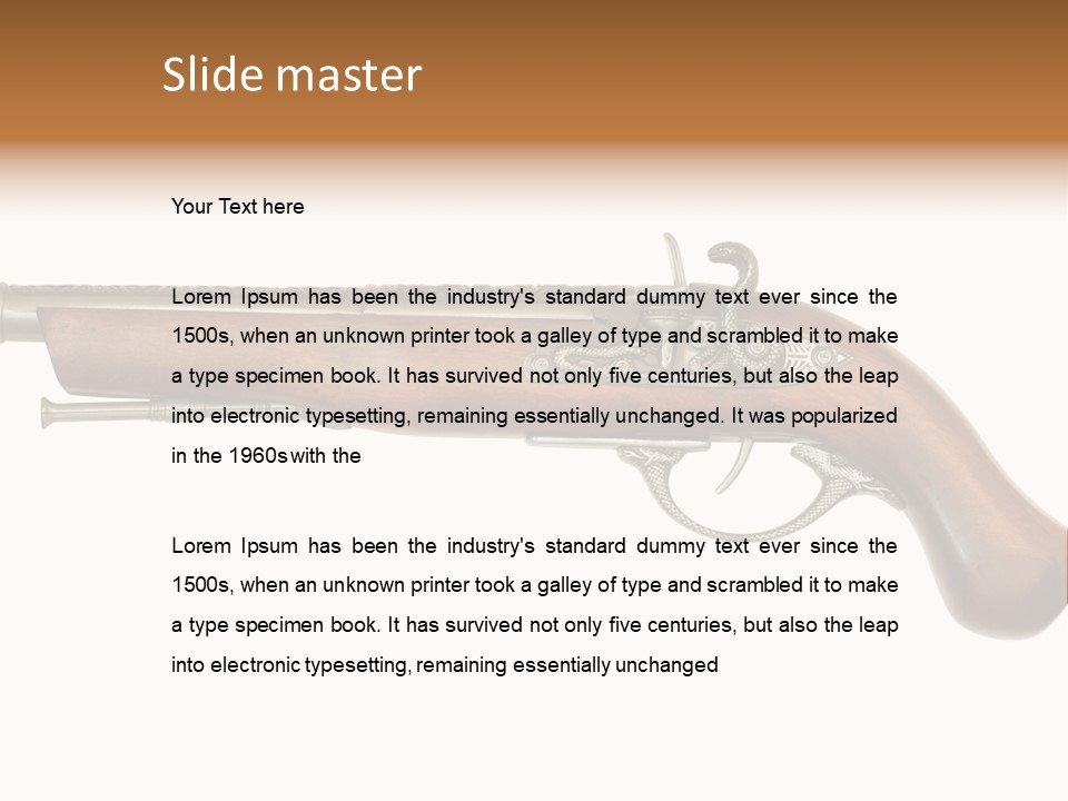 Antique Mechanic Old PowerPoint Template